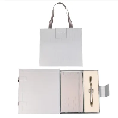 Cresco D�ugopis + notes Classic premium srebrno-z�oty