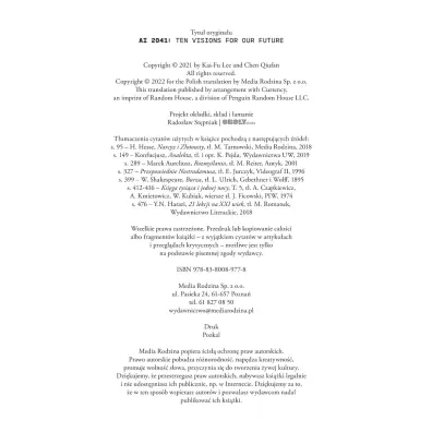 Sztuczna inteligencja 2041. 10 wizji przysz�o�ci