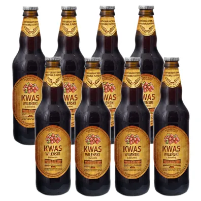 Pbe Kwas chlebowy Wile�ski z �urawin� Zestaw 8 x 500 ml