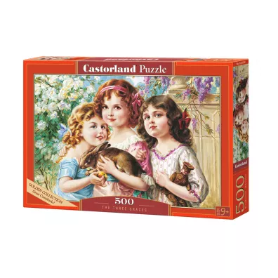 Puzzle 500 el. The Three Graces Castorland