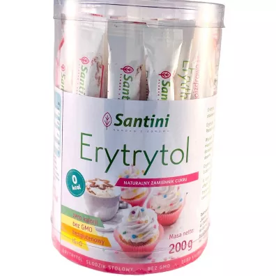 Santini Erytrytol w saszetkach bezglutenowy 40 x 5 g