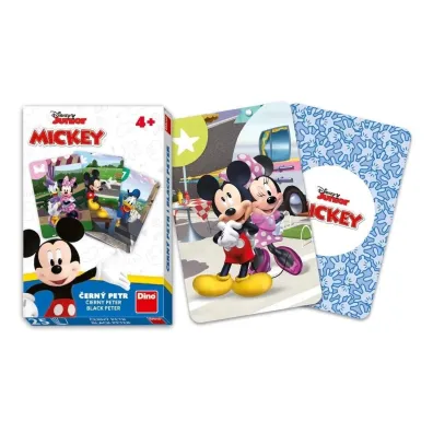 Myszka Miki i Minnie Karty do gry Czarny Piotru� Dino Toys