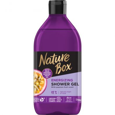 Nature Box Marakuja Oil energetyzujący żel pod prysznic z olejem z marakui 385 ml