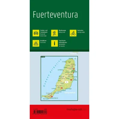 Mapa Fuerteventura 1:100 000