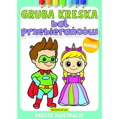 Bal przebiera�cow. Gruba kreska