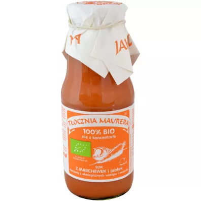 T�ocznia Maurera Sok marchewkowy z jab�kiem NFC 300 ml Bio