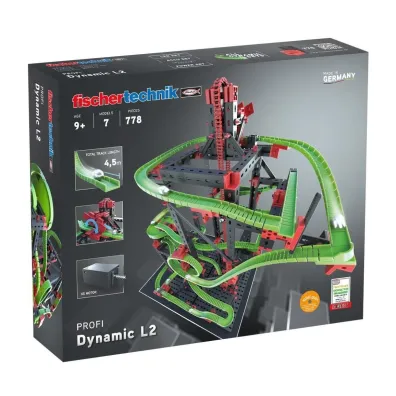 Zestaw konstrukcyjny Tor kulkowy Dynamic L2 778el