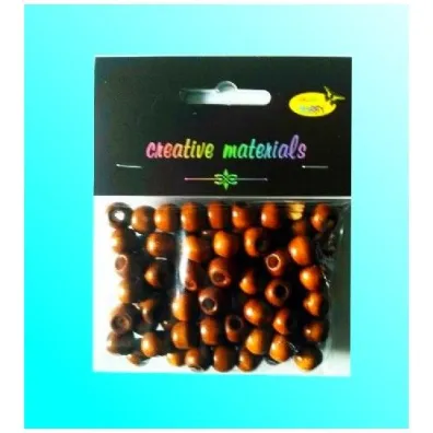 Galeria Hobby Koraliki drewniane brz 10 mm, 25g