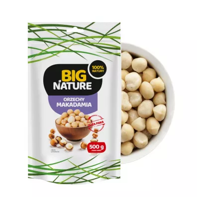 Big Nature Orzechy Macadamia 500 g