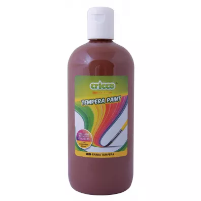 Cricco Farba tempera br�zowa 500 ml