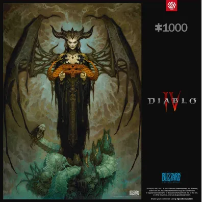 Puzzle Gaming 1000 el. Diablo IV Lilith Good Loot