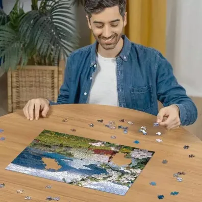 Puzzle 500 el. 2D Skandynawska idylla Ravensburger