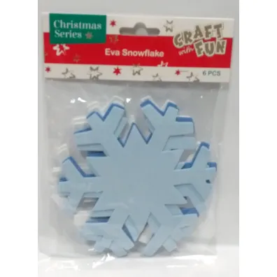 Craft with Fun Ozdoba p�atki �niegu 6 szt.