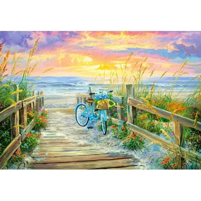 Puzzle 1000 el. Morning Ride Castorland