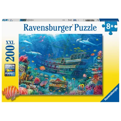 Puzzle 200 el. XXL Zatopiony statek Ravensburger