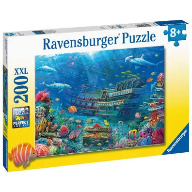 Puzzle 200 el. XXL Zatopiony statek Ravensburger