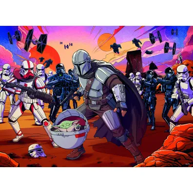 Puzzle 200 el. Mandalorian Ravensburger
