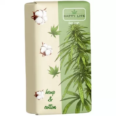 Happy Life Myd�o toaletowe Konopie 180 g