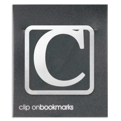 If Metalowa zak�adka - Litera C - Clip-on
