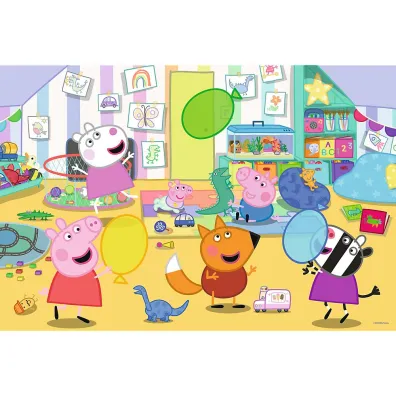 Puzzle maxi 24 el. Pi�kna Peppa Trefl