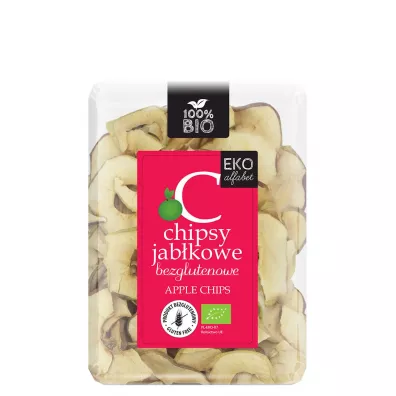 Eko Alfabet Chipsy jab�kowe bezglutenowe 100 g Bio