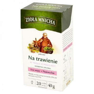 Big-Active Herbatka zioowa Na trawienie Suplement diety Zioa Mnicha 20 x 2 g