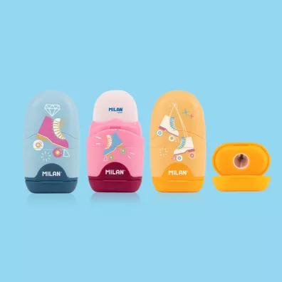 Milan Temper�wko-gumka Capsule Roller + 2 gumki zapasowe