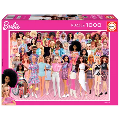 Puzzle 1000 el. Barbie Educa