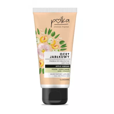 Polka Maska do w�os�w po�ysk+wzmocnienie Ocet Jab�kowy 200 ml