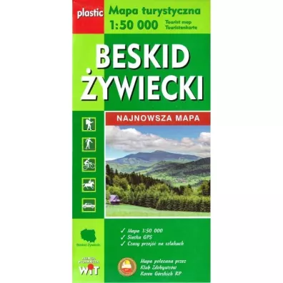 Mapa turystyczna Beskid ywiecki 1:50 000