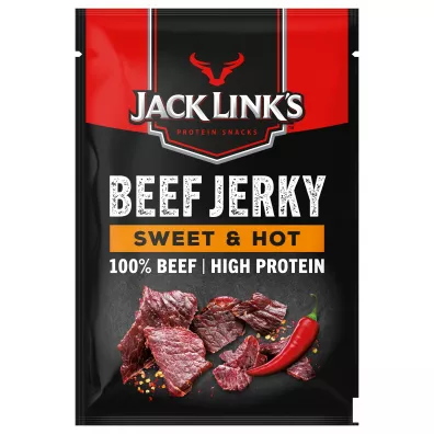 Jack Links Suszona woowina protein Beef Jerky Sweet&Hot 60 g