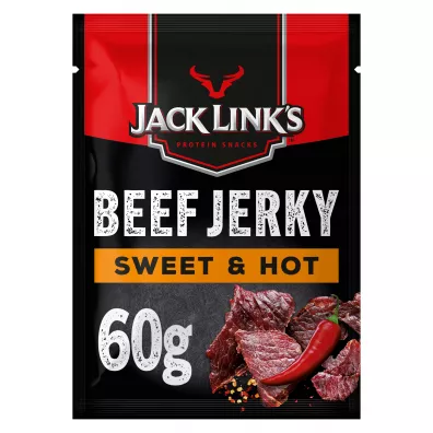 Jack Links Suszona woowina protein Beef Jerky Sweet&Hot 60 g