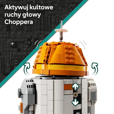 LEGO Star Wars Droid astromechaniczny Chopper (C1-10P)™ 75416