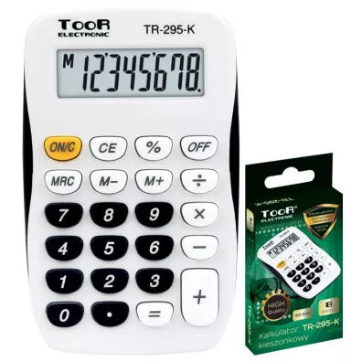 Kw Trade Kalkulator kieszonkowy 8-pozycyjny TR-295-K