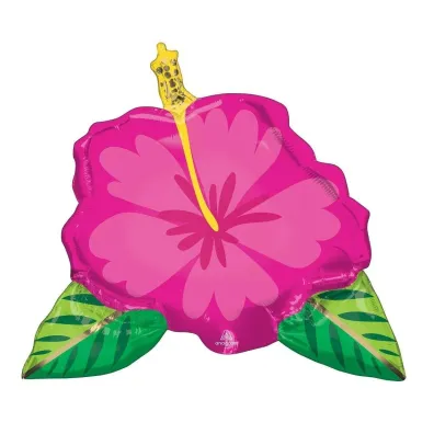 Anagram Balon foliowy Beautiful Tropical Hibiscus 63x68cm