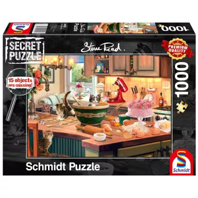 Puzzle 1000 el. Przy kuchennym stole Schmidt