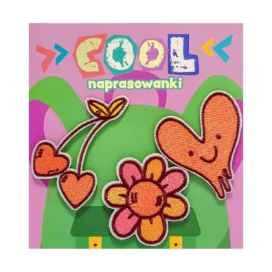 MCD Naszywki/ naprasowanki na plecak cool. Serce