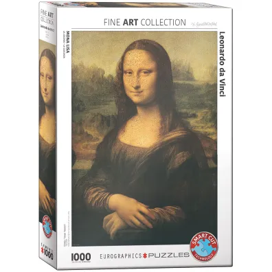 Puzzle 1000 el. Mona Lisa, Leoanardo da Vinci Eurographics