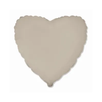 Balon foliowy Serce Creamy Late 45cm