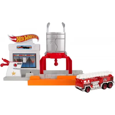 Hot Wheels. Po�ar na stacji FJN36 Mattel