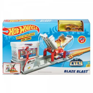 Hot Wheels. Po�ar na stacji FJN36 Mattel