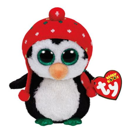 TY BEANIE BOOS FREEZE - pingwin z czapk 24cm 36950