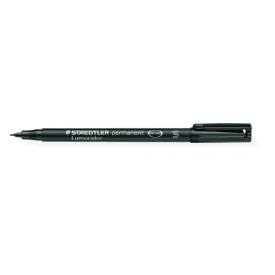 Staedtler Foliopis wodoodporny Lumocolor, czarny, S