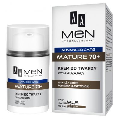 Aa Men Advanced Care Mature 70+ krem do twarzy wygadzajcy 50 ml