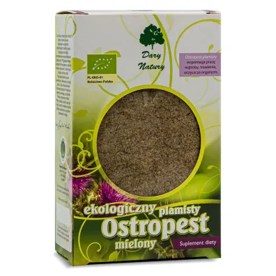 Dary Natury Ostropest plamisty mielony Suplement diety 100 g Bio