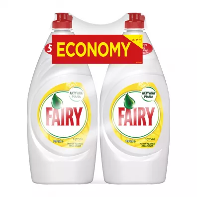 Fairy Pyn do mycia naczy Cytrynowy 2 x 900 ml