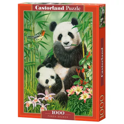 Puzzle 1000 el. Panda Brunch Castorland