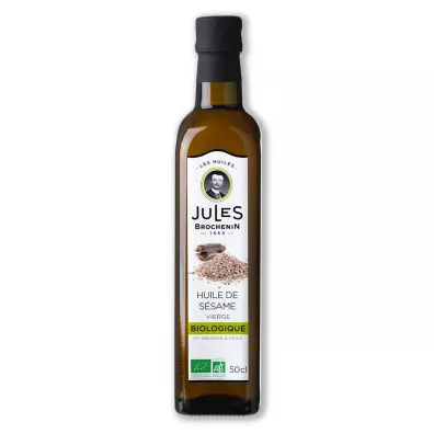 Jules Brochenin Olej sezamowy toczony na zimno 500 ml Bio