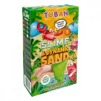 Zestaw DIY Slime&Dynamic Sand XL Tuban