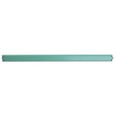 Pbs Listwa zaciskaj�ca DONAU, PVC, A4, 10mm, do 100 kartek, zielona